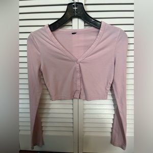 Pink Cardigan